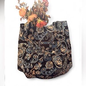 Vera Bradley Windsor villager Elegant Paisley Tote Bag